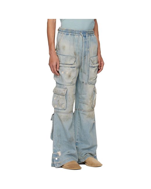 Amiri Multicolor Cargo Jeans for men