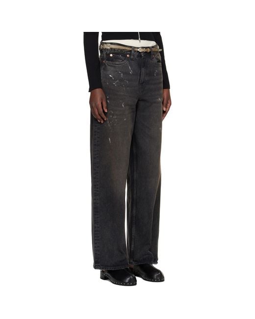 Our Legacy Black Full Cut Jeans