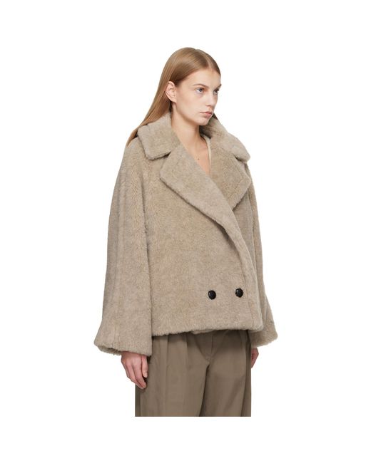 Max Mara Natural Mxmcambusa Coat