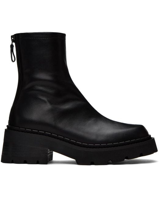 By Far Black Alister Boots