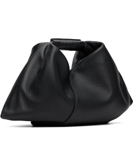 MM6 by Maison Margiela Black Triangular Tote for men