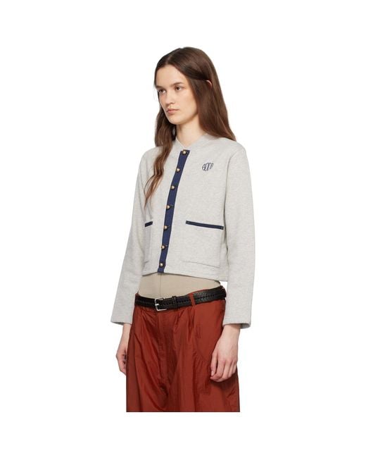 Bode Multicolor Heathered Cardigan