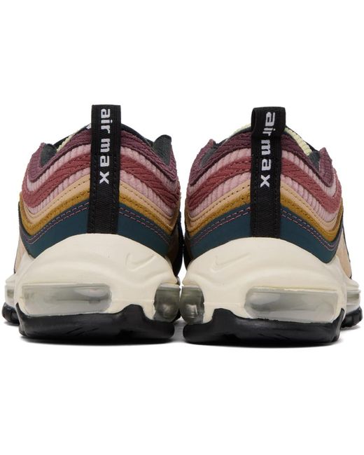 Nike Black Multicolor Air Max 97 Sneakers