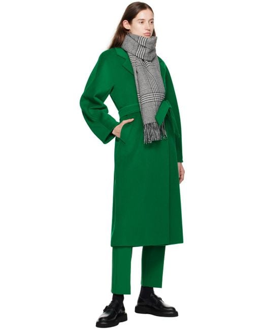 Max Mara Green Madame Coat for men