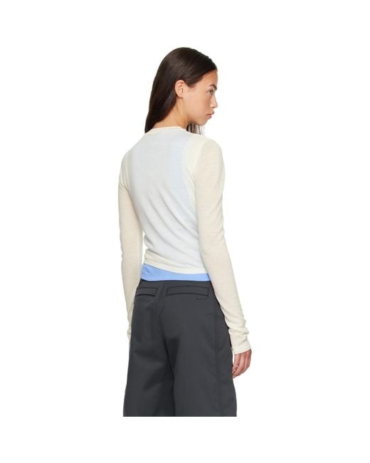 Nike White Sportswear Airreverent Long-Sleeve T-Shirt
