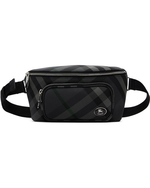 Burberry Black Ml Heritage Belt Bag for men