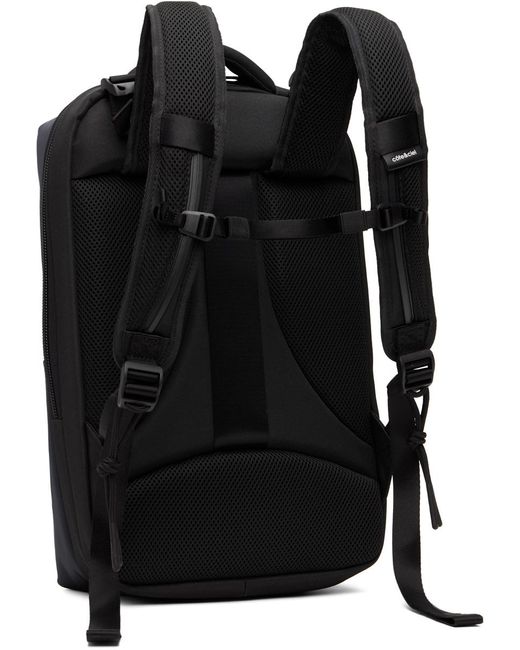 Côte&Ciel Black Sormonne Air Sleek Backpack for men