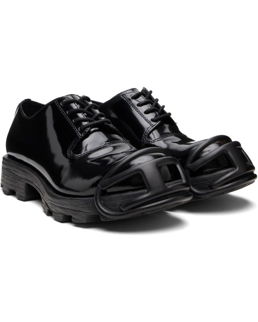 DIESEL Black S-Hammer So D Oxfords for men