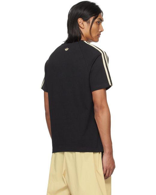 メンズ Wales Bonner Adidas Originalsエディション Statement Tシャツ Black