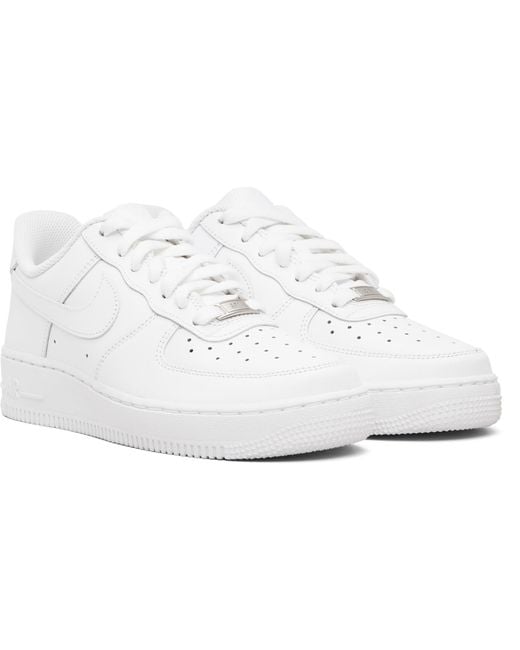 Nike Black Air Force 1 '07 Sneakers for men