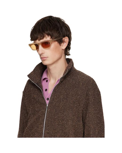 Marni Black Retrosuperfuture Edition Floosa Sunglasses for men