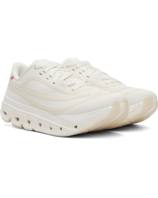 On Shoes White Off- Cloudflow 5 Ad Sneakers