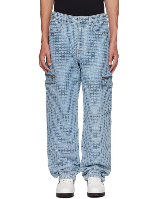 Givenchy Blue 4g Jeans for men