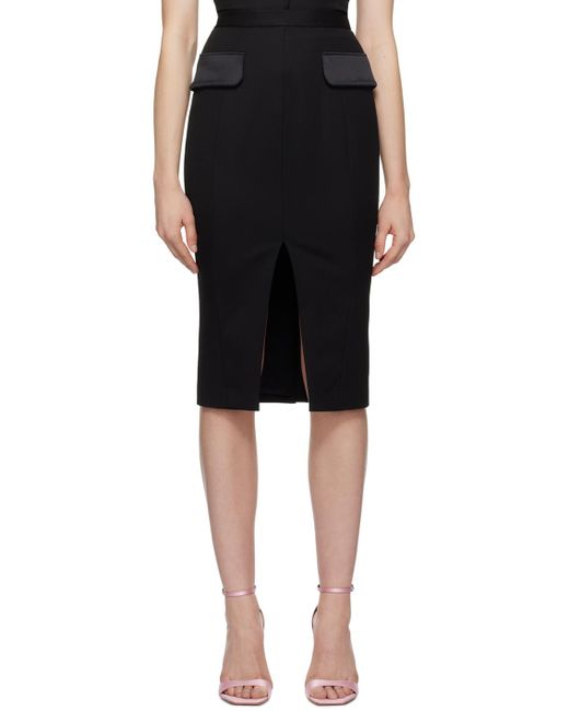 Agent Provocateur Black Julietta Midi Skirt