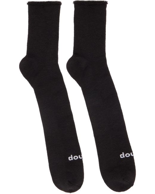 Doublet Big Feet Socks in Black for Men | Lyst Canada