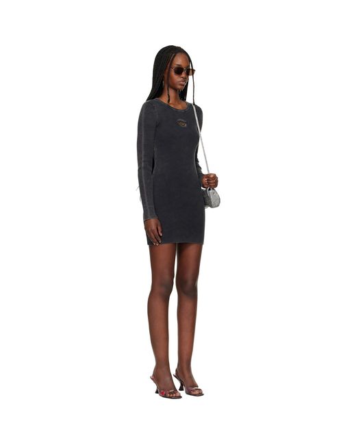 DIESEL Black M-Anchorage-Ls Minidress