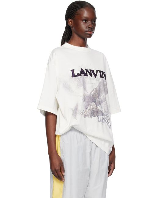 Lanvin Futureエディション ホワイト Tシャツ White