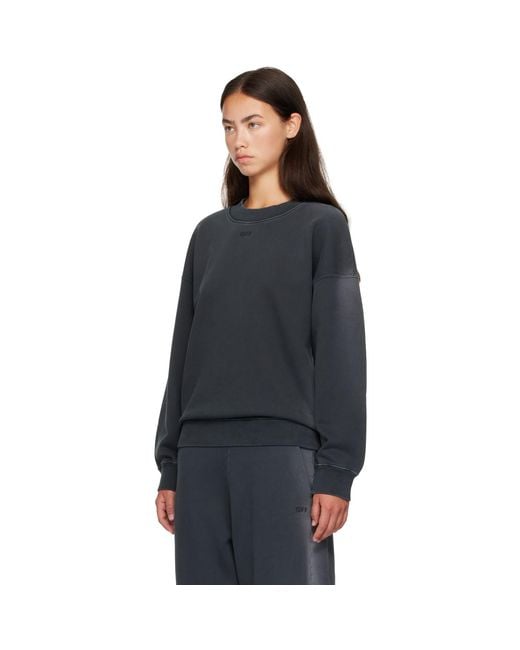 Off-White c/o Virgil Abloh Black Laundry 'Off' Sweatshirt