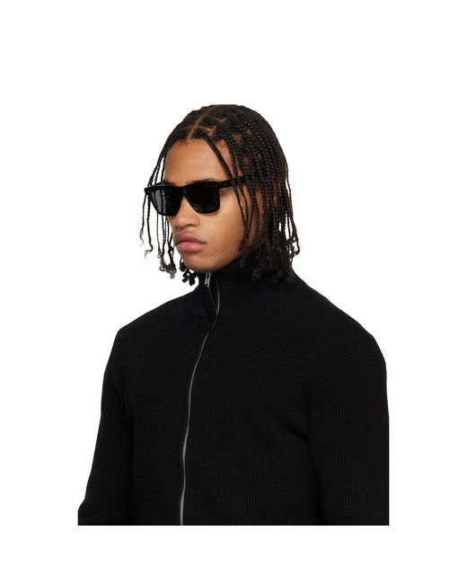 Oliver Peoples Black Casian Sunglasses for men
