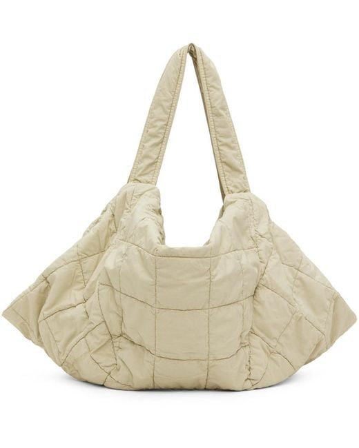 Lemaire Cotton Large Wadded Tote in Natural for Men | Lyst Australia