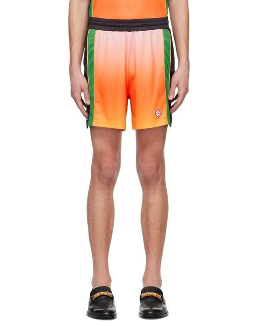 Casablancabrand Orange Shorts for men
