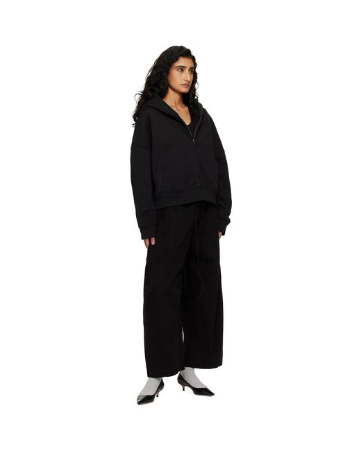 Entire studios Black Eternal Zip Hoodie