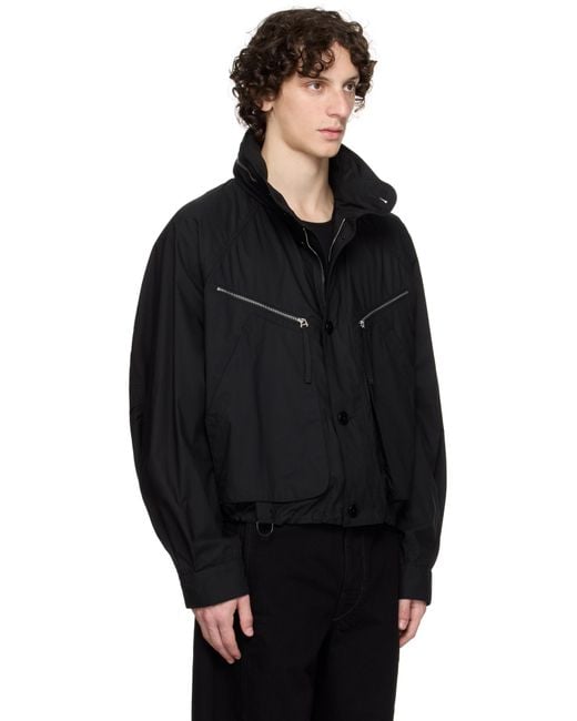 Lemaire Parachute Jacket in Black for Men | Lyst Australia