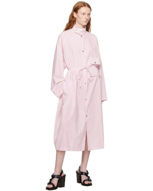 Lemaire Multicolor Pink Parachute Coat