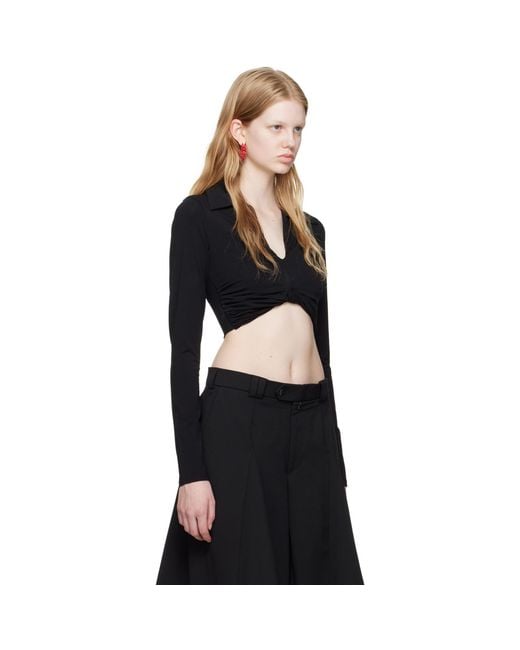 Beaufille Black Coma Blouse