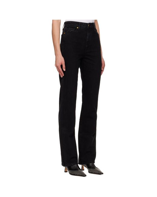 Khaite Black Danielle Jeans