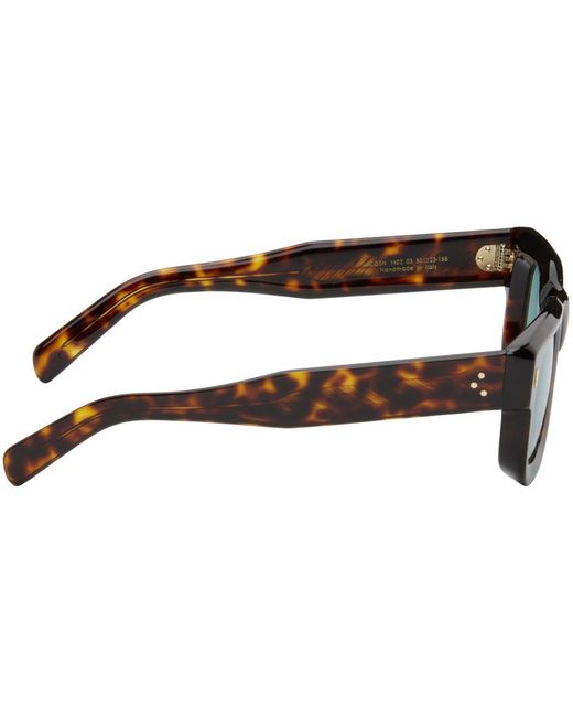 Cutler & Gross Black Tortoiseshell 1402 Sunglasses for men