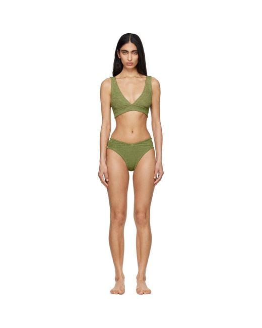 Hunza G Green Angel Bikini