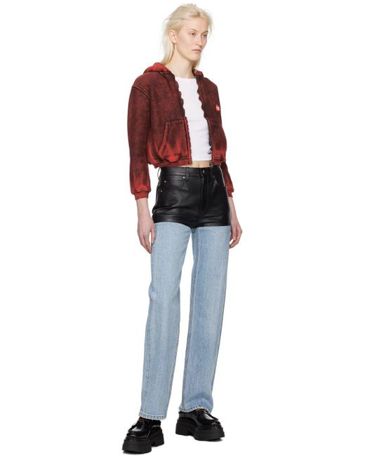 alexander wang stacked pant