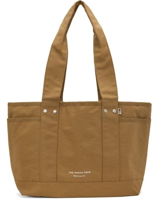 The North Face Brown Circular Cotton Tote