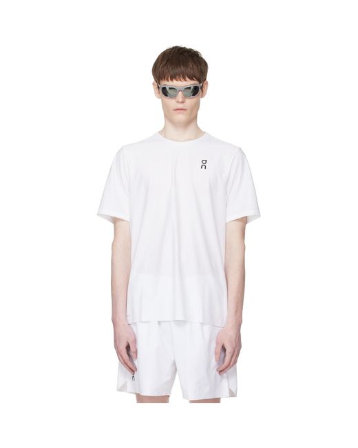 On Shoes White Court-T T-Shirt for men