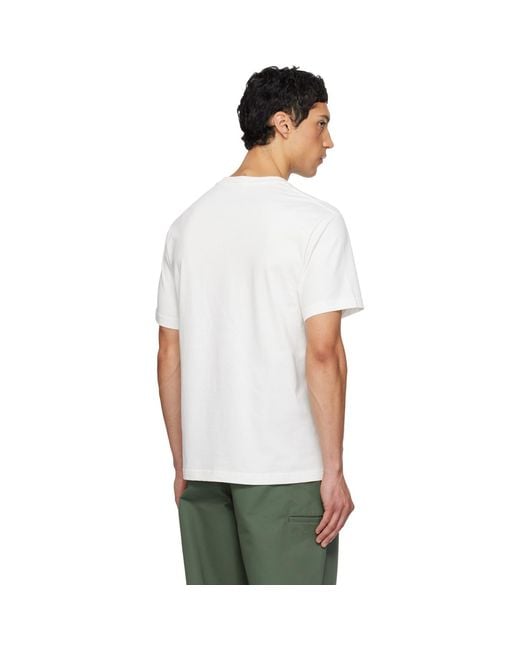 KENZO White Paris 'Lunar New Year' Embroidered T-Shirt for men