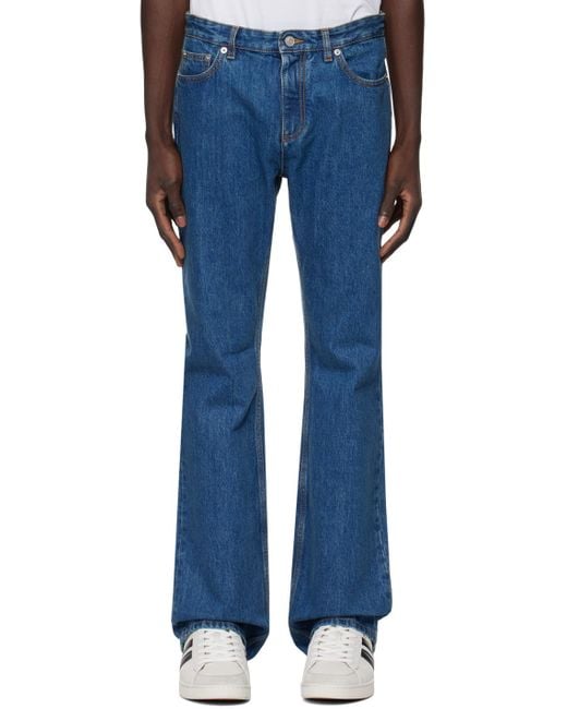 Bally Blue Five-pocket Jeans for men