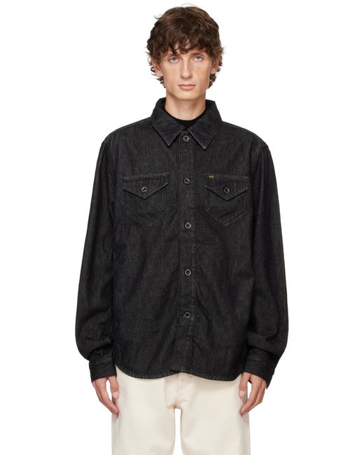 Tiger Of Sweden Black Orb Denim Jacket for men