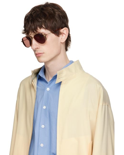 A.P.C. Black Bill Sunglasses for men