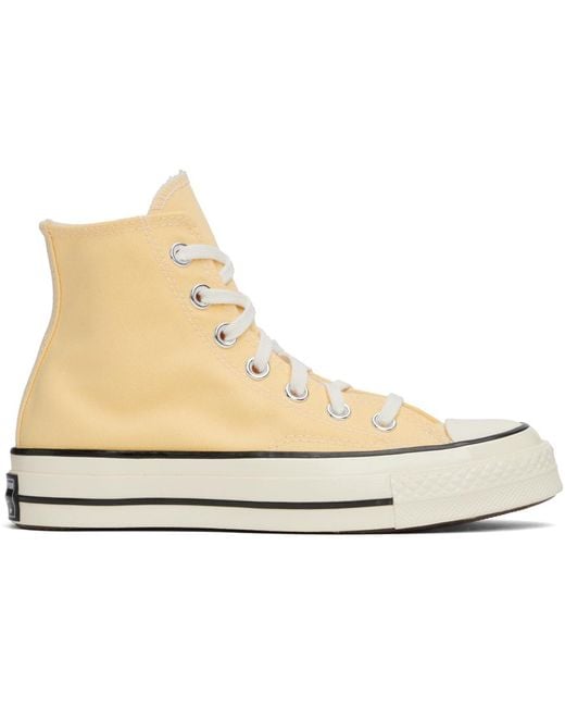 Converse Black Yellow Chuck 70 Seasonal Color Sneakers for men