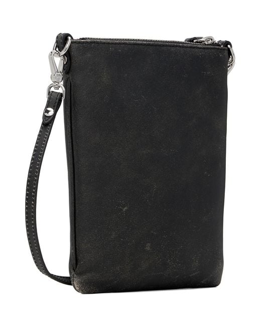 Vivienne Westwood Black Slim Squire Crossbody Pouch for men
