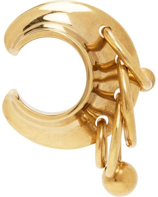 Jean Paul Gaultier Metallic 'The Multi-Piercing' Ear Cuff for men