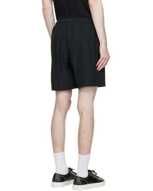 Sunspel Black Active Shorts for men