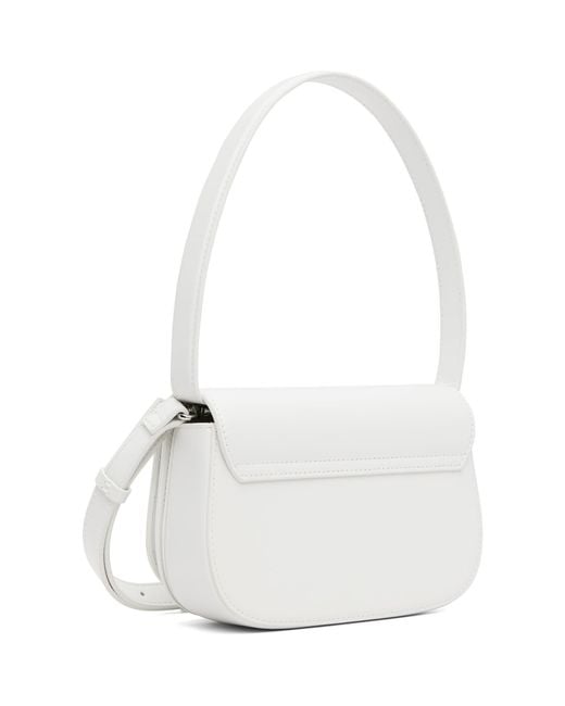 DIESEL White 1Dr-Iconic Shoulder Bag