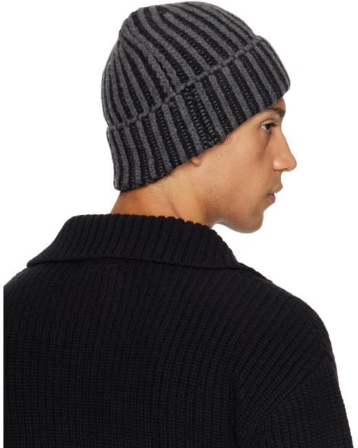 mfpen Black Stage Beanie for men