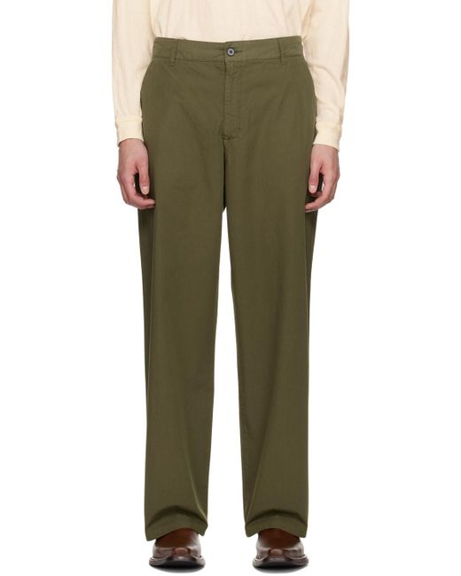 Hope Green Wind Trousers for men