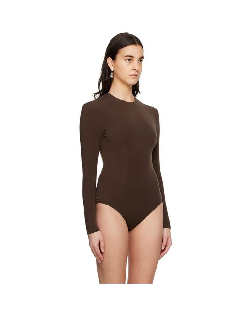 Paris Georgia Black Backless Bodysuit