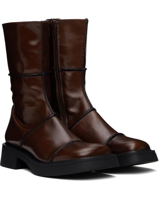 Miista Brown Dahlia Boots