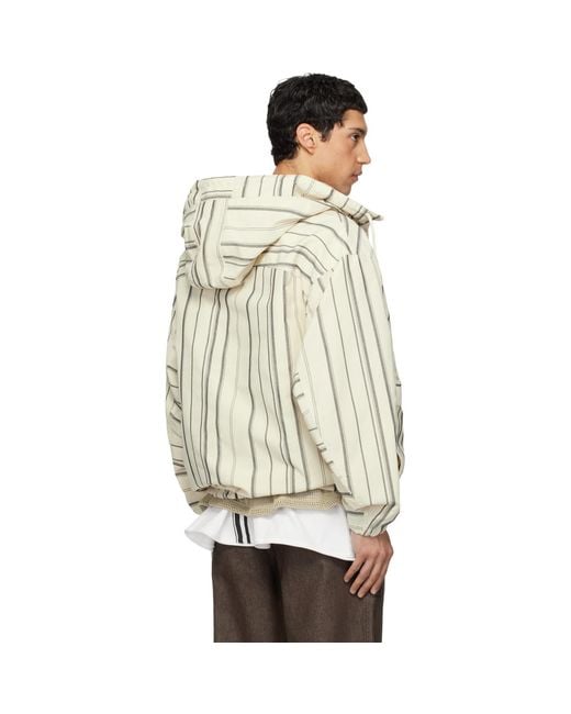 Mordecai Natural Windbreaker Jacket for men