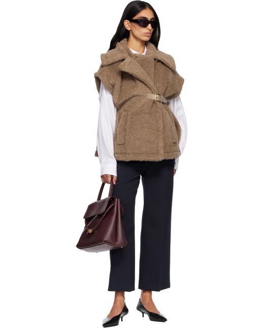 Max Mara Multicolor Newabav Faux-Fur Jacket